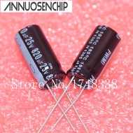 25V 820UF high frequency electrolytic Capacitors 10*20mm  820UF 25V Electrolytic Caps