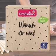 Germany < Dm Profissimo > Environmentally Friendly Napkins 20st Recycled Materials Made Water-Based 