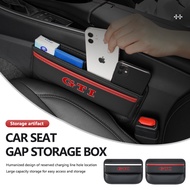 Car Seat Gap Storage Box Interior Side Crevice Organizer  For Volkswagen GTI Tiguan Passat B5 B6 B7 CC Jetta MK5 MK6 Polo