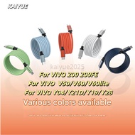 KAIYUE 60W/100W typec to typec fast charging cable for VIVO 200 200FE V50 V60 V60lite VIVO Y04 Y19S 