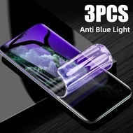 3Pcs Anti Fall Anti Spy Privacy And HD Screen Protector Matte Film For Lava Agni Blaze Amoled Curve 