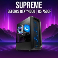 INVADER SUPREME S01 | RTX 4060 | RYZEN 5 7500F GAMING DESKTOP