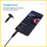 BTM 3 5mm Male to Female Cable HiFi Sound 1 8 TRS Extension Cable Compatible for Smartphones Tablets