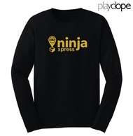 PLAYDOPE - Kaos Ninja Express Lengan Panjang Premium / Kaos Ekspedisi