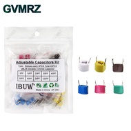 45PCS 9Values JML06 Adjustable Trimmer Capacitor Kit (5PF-120PF) for RF Circuit Tuning & Oscillator 