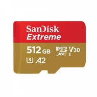 SanDisk - Extreme microSD UHS-I 190MB/R 130MB/W (SDSQXAV-512G-GN6MN)