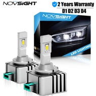 NOVSIGHT D1S LED Headlights D3S D2S D4S Super Bright 70W 20000LM Car Headlight Bulbs 6500K White 12V
