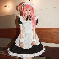 Rock Lonely Goto Isri Costume Cosplay Halloween Cute Cafe Cosplay