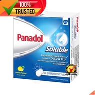 💠 ORIGINAL Panadol Soluble Untuk Sakit Kepala, Sakit Tekak, Sakit Otot, Sakit Semasa Haid, Selsema D