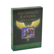 Archangel Raphael Healing Oracle Cards ไพ่ทาโรต์สำหรับผู้เริ่มต้น Oracle Deck พร้อมความหมายเกี่ยวกับการทำนาย Fate Board Games เห็นด้วย