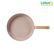 FIKA Shallow PAN SIZE 28 Cm.peach PINK FRY 28 CM. PEACH