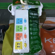 FGH ปลั๊กไฟ   มอก 3ช่อง 2USB 4สวิตช์ ยาว3เมตร รุ่น randy 888U ปลั๊กพ่วง ปลั๊กไฟต่อพ่วง ปลั๊กไฟพ่วง ปลั๊ก3ตา รางปลั๊กไฟ