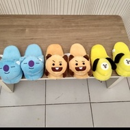 Doll slippers, room slippers, house slippers, BTS slippers