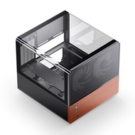 Jonsbo เคส V12 Casing PC กระจกไฮเปอร์โบลิกเคสคอมพิวเตอร์ MATX ITX เคสคอมพิวเตอร์ตั้งโต๊ะห้องวิวทะเลม
