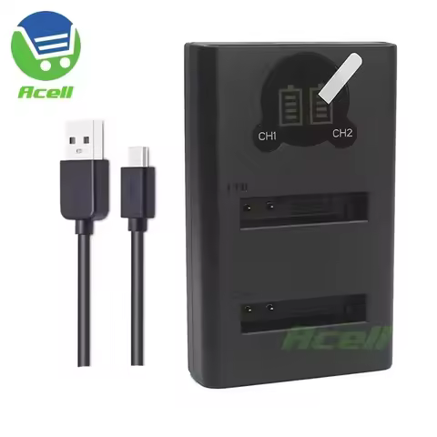 NB-6L/6LH Dual Charger for Canon IXY 200F 10S 30S 31S 32S PowerShot S90 S95 S120 SX700 SX600 SX280 H