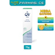 Ego QV Face Oil Free Moisturiser 75g EXP:03/2030 [ Vitamin B3 Pro-Vitamin B5 Oily & Combination & Se