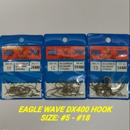 EAGLE WAVE DX400 HI-CARBON EX SHARP STORNG HOOK