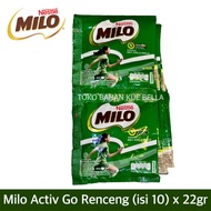 MILO RENCENG (10 Sachet) Susu Coklat Milo