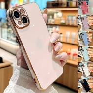 Electroplated TPU Soft Phone Case For OPPO A5 2025 A5X Pro A60 A7 A5S A12 A31 A8 A36 A32 A59 A58 4G 