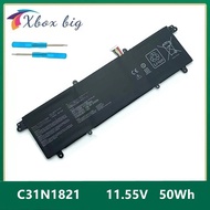 C31N1821 Laptop Battery For ASUS ZenBook S13 UX392 UX392FA UX392FN UX392FN-XS71 0B200-03210100 11.55