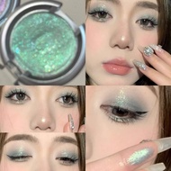 Utopia Strobe Smoked GreenMonochrome Strobe Eyeshadow Green Blue Pearlescent Strobe Brightening High