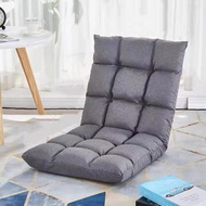 Sofa Chair Foldable Reclining Chair Lying Folding Bed Adjustable Cushion Pillow Lazy Sofa Tatami Foldable Removable Washable Single Small Sofa