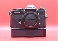 Minolta XD-S 黑色繞線機套裝 品相良好