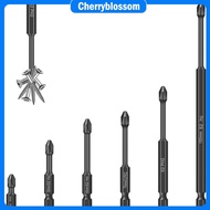 6Pcs Magnetic Screwdriver Bit Set Impact Cross Head Drill Bit Long and Short PH2 Screwdriver Bit SHO