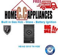 EF Built in Gas Hob - Glass - Battery Ignition HB AG 3010 TN VGB | FREE DELIVERY | ALL BRAND HOB |