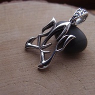 烏克蘭三叉戟純銀項鍊