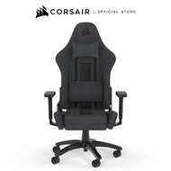 CORSAIR Chair TC100 RELAXED Gaming Chair - Fabric Black/Grey
