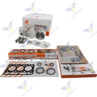 For Kubota D750 Overhaul Rebuild Kit Piston Rings Cylinder Liner Full Gasket Set Main Bearing Engine