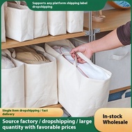 Clothes Organizer Wardrobe Storage Bag Clothes Storage Basket Canvas Organizer Fabric Storage Bag Sl