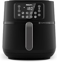 Philips 9000 Series Air Fryer XXL HD9285/91-7.2L, 16-in-1 Air Fryer, Wifi connected, 90% Less fat wi