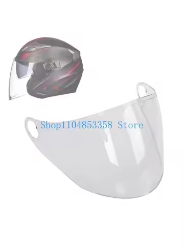 652F Motorcycle helmets Lens, Motorcycle Wind helmets Visor Lens AntiFog Lens for GXT708, BLD-708 he