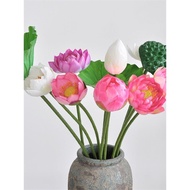 Lotus Artificial Flower Artificial Flower Chinese Landscaping Potted Plant Flower Arrangement Decora