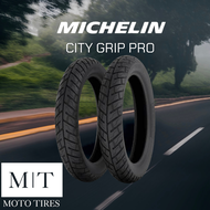 #ลดราคาพิเศษ# Michelin City Grip Pro (TL) ขอบ14-17 ยางนอก : FINO , MIO , CLICK , Scoopy-i , WAVE ยางเก่าราคาพิเศษ