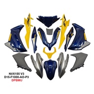 COVERSET NVX V3 ABS D15-F1000-A0-P2 DPBMU ORIGINAL HLY YAMAHA NVX155 COVER SET NXV 155 AEROX 2026