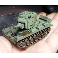 [Ready Stock] Weathering Painted 1/72 KV-2 Tank