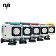 RYH เคสกันน้ำสำหรับดำน้ำ40ม. เหมาะสำหรับ Xiaomi Yi 4K Lite Xiaoyi 2กล้องแอคชั่นแคมเมราเคสเคสกันน้ำป้องกันกล้องสำหรับอุปกรณ์เสริม Yi 4K
