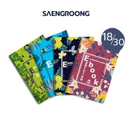 Saengroong ExerciseBooks 18/30 (30 Sheets) 1 Book