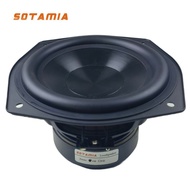 SOTAMIA 1Pcs 100W 6 Inch Subwoofer Speaker 4 Ohm Bass Audio Home Music Hifi Sound Loudspeaker DIY Bl