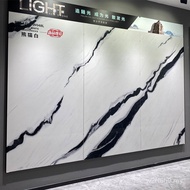 Large Slab Pattern Marble Hyundai 1200x2400 Living Room Luxury TV Light Pandora Sheet with Backgroun
