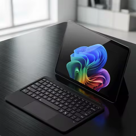 Bluetooth Keyboard For Microsoft Surface Pro 12 2025,Backlight Keyboard With Trackpad For Microsoft 