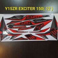 Y15 Y15ZR YAMAHA EXCITER 150 THAI EX SPECIAL EDITION ( 12 ) BODY STICKER