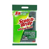 ฟองน้ำพร้อมใยขัด SCOTCH-BRITE 3x4 นิ้ว