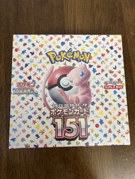 日版pokemon 151原盒有膜