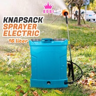 Knapsack Sprayer Elektrik 16Liter / Sprayer Elektrik 16L / Sprayer Gendongan 16Liter