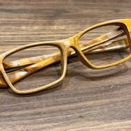 【100% 手工客製】金絲楠木框架眼鏡