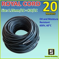 Royal Cord 1.25mm/2C or 16/2C 20 Meters